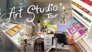 Polymer clay art studio/where I run my small business 2024 studio tour