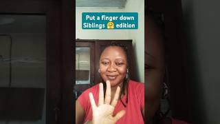 Sibling fight was everyday #putafingerdownchallenge #fingerdown #putyourfingerdown #siblings #shorts