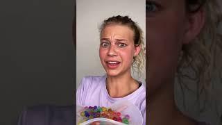DIY ORBEEZ FACE MASK!! *fail #SHORTS