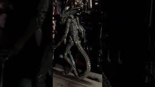 Alien 3 Diorama made from an old TV (NECA Dog Alien figure) - Part 2