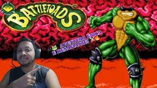  Battletoads (NES) - Aventura Épica e Desafiante! ️ | Gameplay Ao Vivo  #battletoads #retro