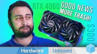 Nvidia Clown Themselves… Again! GeForce RTX 4060 Review