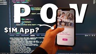 pov: you try coding a $1M app in one day