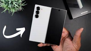 I WASN'T SUPPOSED TO DO THIS! Galaxy Z Fold6 Unboxing/ First Impreesions & Fold5 Comparison!