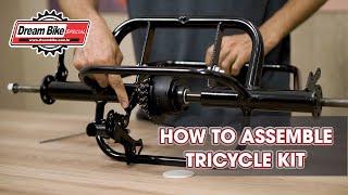 How to assemble Dream Bike Tricycle Conversion Kit  "English version"