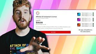 Affinity V2 is an INCREDIBLE deal - RIP Adobe Subscription ️
