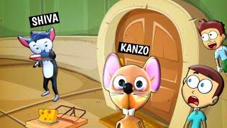 Cat & Mouse Hide and Seek - Ratty Catty Simulator | Shiva and Kanzo Gameplay