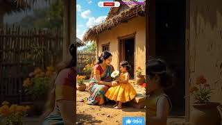 Joyful Motherhood Moments#scenery #village #peaceful moment#Echoes of the village