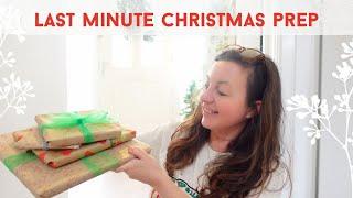 LAST MINUTE CHRISTMAS PREP I What I've Bought | Cooking with Leftovers | Get Ready For Christmas