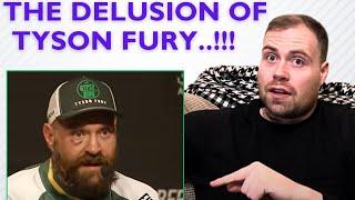 ‍️ TYSON FURY THE MOST DELUSIONAL FIGHTER IN BOXING… STILL CLAIMING HE WON BOTH FIGHTS..!!!
