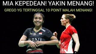  JAGO!6 KEREN NIH!! Gregoria Mariska Tunjung vs Mia Blichfeldt. Badminton Bulutangkis