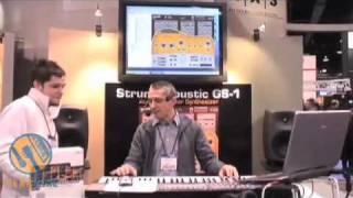 Applied Acoustics Systems Strum Acoustic GS-1: Strumming Simulation At Winter NAMM 2008