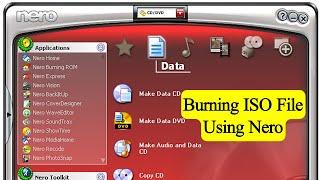 How To Burn ISO File To CD Or DVD Using Nero 7 Full Process | Burning an ISO File Using Nero