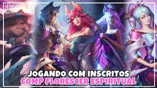 QUASE UMA COMP FLORESCER ESPIRITUAL - Jogando com inscritos