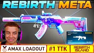 The NEW AMAX on Warzone Rebirth Island! (META Loadout)