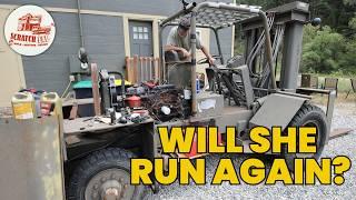 Forklift Rebuild: Fuel Pump Wiring and Transmission Mystery Solved