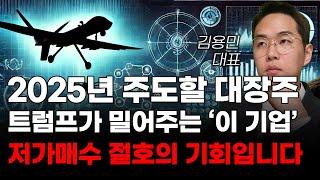 [주식] 2025년 주도할 대장주 트럼프가 밀어주는 '이 기업' 저가매수 절호의 기회입니다! [미국주식, 트럼프 주식, 드론 관련주]