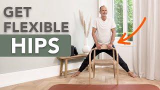 Best Stretches For Hip Pain At Home // Hip Pelvis (No Equipment!)