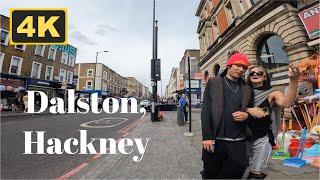 Dalston, Hackney, London - 4K Walk