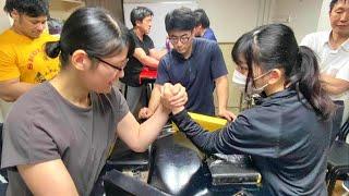 女性勝ち抜き戦を制するのは誰だ！【腕相撲・アームレスリング】