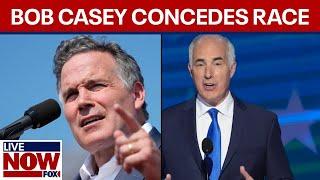 Bob Casey concedes to Dave McCormick in PA Senate race  | LiveNOW from FOX