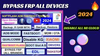 SAMSUNG FRP ENABLE ADB TOOL | xiaomi adb fastboot tool V30 2024 | frp all samsung adb method