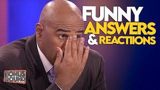 Family Feud Funny Answers & Reactions With Steve Harvey