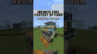 Infinite Fuel and XP - 0 Tick Kelp Farm [Bedrock 1.18] #shorts