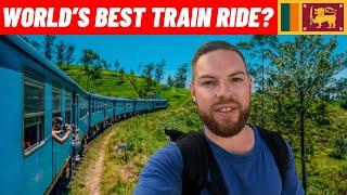 Riding Sri Lanka's EPIC Jungle Railway (Ella to Kandy) 