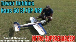 She's Nitro-Fueled and Taking Flight! Tower Kaos EP 60 Shocking RC Reveal! #rc #rcplane #rcairplane