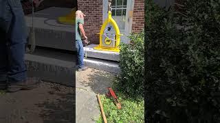 Granite Step Installation