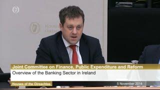 Thomas Byrne questions Bank of Ireland executives