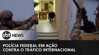 Polícia Federal faz operação "Duplo Risco" contra o tráfico internacional