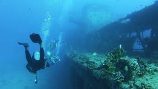 Scuba Diving || Most Popular Wreck Dives In Hawaii, Oahu! ||