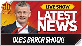 Solskjaer's Barcelona Surprise! Man Utd News