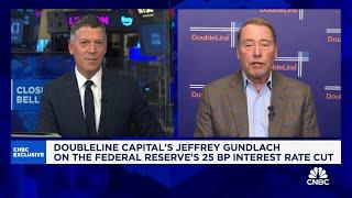 Fed will likely cut rates again in December, says DoubLine Capital's Jeffrey Gundlach