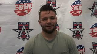 Allen Americans forward Tyler Sheehy