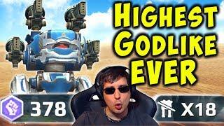 14x GODLIKE In Under 5 Min - GUST BLITZ Mk2 Gameplay War Robots WR