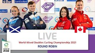 Scotland v Canada - Semi-final two - World Mixed Doubles Curling Championship 2021