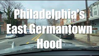 Driving Tour Philadelphia's East Germantown Hood | Chelten Ave & Wister St. to Belfield (Narrated)