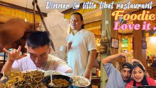 Little Tibet Restaurant. DINNER #littletibetrestaurant #fyp #foryou #dadandson #doughter #viral