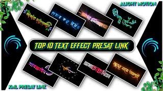 Top 10 Bangla Text Effect XML file  Alight Motion Bangla Text Animotion Pack ️‍  text #xml_file