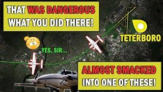 Pilot LECTURED after Making Wrong Climb | "That was Pretty Dangerous!"