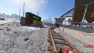 Rust Staging Bug Report | Trainyard Coal Tower Drive Through