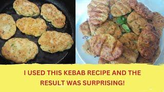 BEST KEBAB RECIPE FOR BREAKFAST OR TEA - SUPER EASY AND DELICIOUS