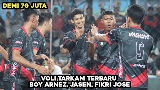 TARKAM 70 JUTA ! Voli terbaru boy arnez,jasen,fikri,cep indra & dedi gemparkan SINGOTOKO CUP 6