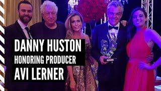 Danny Huston honoring Avi Lerner @ Cana Dorada Film Festival 2020