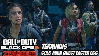 TERMINUS SOLO MAIN QUEST EASTER EGG - CALL OF DUTY BLACK OPS 6: ZOMBIES