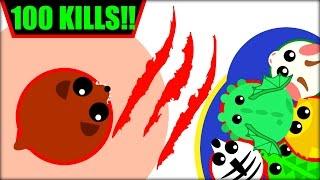 MOPE.IO 100 KILLS CHALLENGE WITH WOLVERINE | EPIC IMPOSSIBLE CHALLENGE |MOPE.IO NEW UPDATE (Mope.io)