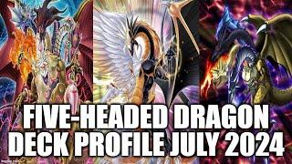 FIVE-HEADED DRAGON DECK PROFILE (JULY 2024) YUGIOH!